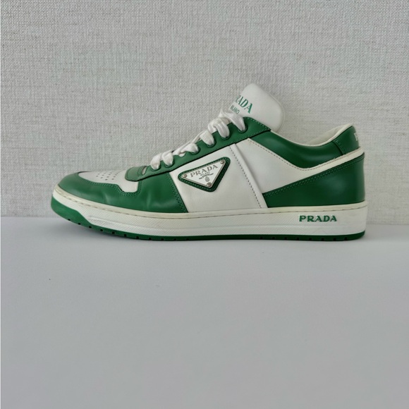 Prada Downtown leather sneakers - Picture 5 of 12